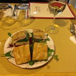 ヴィナイーノ キョウト - スキアッチャータ ジョットと、サンジョベーゼ白