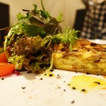 ビストロケンヂ - 舞茸とベーコンのキッシュ