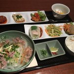 ニャー・ヴェトナム - ランチ　ニャーヴェトナムセット　１５００円（通常１８９０円）　(2017/12)