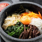 stone grilled bibimbap