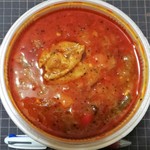 SPICY CURRY 魯珈 - 限定カレー（トマトたっぷり手羽元のペッパースープカレー）