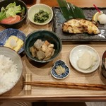 魚焼男 - 黒ムツ西京焼き定食。