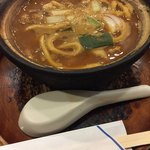 山本屋総本家 - 卵入り    総本家の本家で味噌煮込みうどん！美味かった！