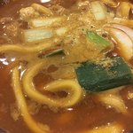 山本屋総本家 - 総本家には天ぷら入らないんだね！お新香も付かないし。。。