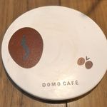 DOMO CAFE - なお、ドリンクコースターはお店オリジナルのデザインでした。