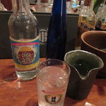 森の賢者 - 波照間の泡盛 泡波 一合 1000円　(2017.11)