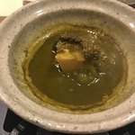 鮨 輝 - 鮑の小鍋