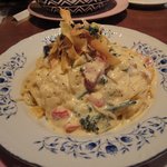 ファルファッレ - 野菜のカルボナーラ