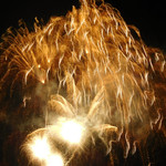 惣門 - 開運橋の花火