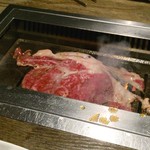 USHIHACHI - トロ肉3秒炙り