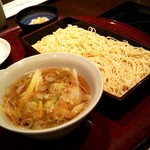Ichiniisan - 黒豚つけ麺セット（９５０円）。