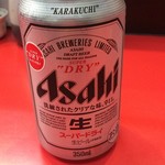 千里眼 - 缶ビール 250円