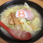 8番らーめん - 野菜らーめん 560円 税抜