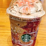 スターバックス コーヒー - クリスマスラズベリーモカフラペチーノのトール