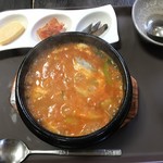 寄ってけや福寿草 - ユッケジャンクッパ¥980