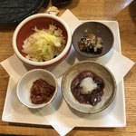 居酒屋山さん - 店主おまかせ3皿 酒のあて