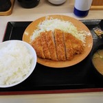 かつや - とんかつ定食(竹) ¥500 ※イベント価格