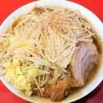 ラーメン二郎 - ラーメン＋野菜ニンニク