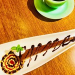 カフェシャララ - 生チョコレートケーキ