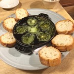 れんげ料理店 - ツブ貝のガーリックバター焼き