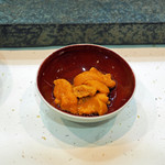 寿司栄 - 昆布の森のバフン雲丹