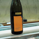 寿司栄 - 醸し人九平次　 ＣＡＭＡＲＧＵに生まれて（フランスのお米を使って作った九平次の一品）