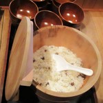 柳家 - むかごご飯。