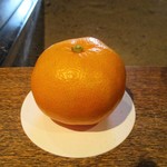 柳家 - デザート の みかん。
