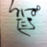 るぱたき - お店の名刺のロゴ。