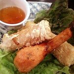 ニャー ベトナム - ハノイコースの温菜三種盛り合わせ