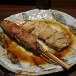 つくねと上シロ