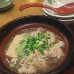 Nomono Izakaya Kayoiji - 熟成豚の肉豆腐 