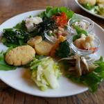 ローフードカフェ胡桃家 - 野菜プレート