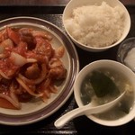 西湖春 - 酢豚定食 ¥780