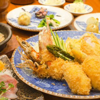 [Banquet] Enjoy luxurious Fried food.