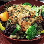 Ootoya - 1711_Ootoya -大戸屋- KelapaGading Mall_炭火焼バジルチキンサラダ定食＠97,000Rp