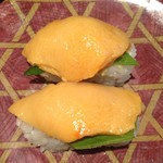 Heiroku Sushi - ほやの握り（税別170円）