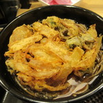 特大かき揚げそば