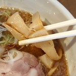 らーめん つけ麺 NOFUJI - メンマ(2017.12)