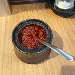 らーめん つけ麺 NOFUJI - 辛味調味料(2017.12)