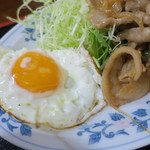 味処花しょく - 目玉焼きあっぷ