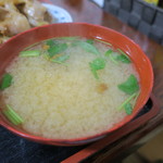 味処花しょく - なめこ汁でした