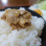 味処花しょく - 焼肉オンザライス