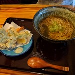 そば処 御嶽 - 天ぷら蕎麦