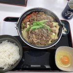 吉野家 - 2017年12月09日  牛すき鍋膳 650円