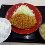 かつや - ロースカツ定食