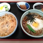 やぶ重 - （ランチ）ミニきのこ丼・とろろそば