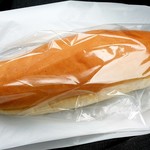 パンと菓子 旭屋 - パンと菓子 旭屋＠長岡　コッペパン・フルーツバター（150円）