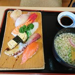 音の花温泉 音の花亭 - 寿司セット