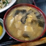 キッチンあべ - みそ汁